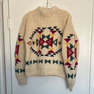Vintage Woolrich Chunky Wool Knit Sweater